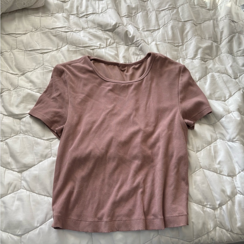Athletic crop top from T.J. Maxx, lightweight with a bra layer.